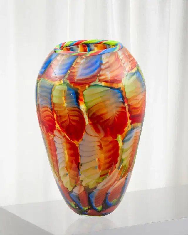 Dale Tiffany Art Glass Vase
