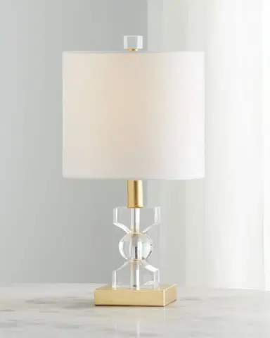 Old World Design Mini Crystal Kingston Lamp | Thumbnail 2