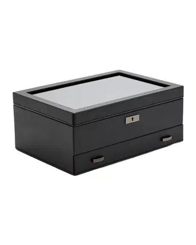 Wolf Axis 10-Piece Watch Box with Drawer | Thumbnail 1