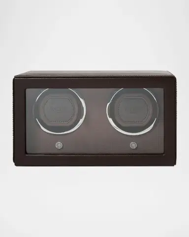 Wolf Cub Double Watch Winder with Cover | Thumbnail 2 Wolf Cub Double Watch Winder with Cover | Thumbnail 2