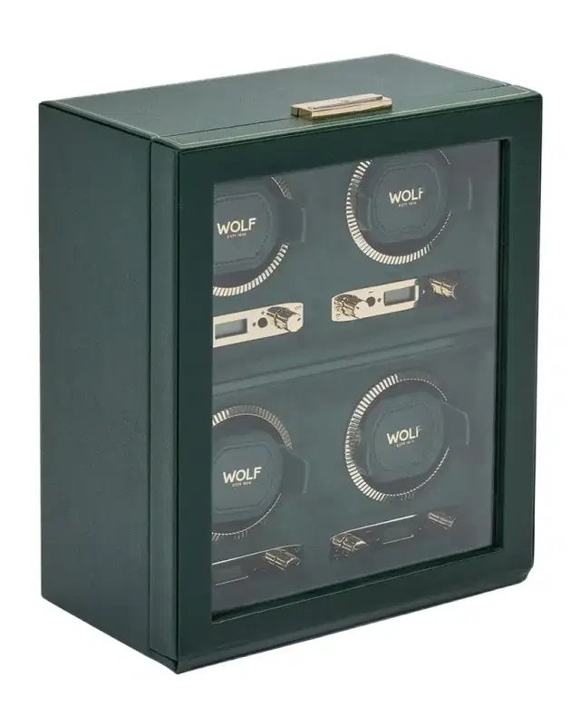 WOLF British Racing 4-Piece Watch Winder