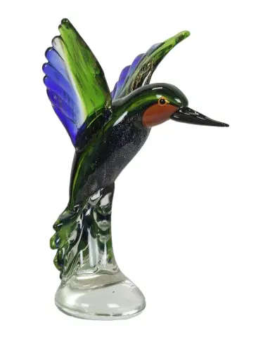Dale Tiffany Hummingbird Art Glass Sculpture | Thumbnail 1 Dale Tiffany Hummingbird Art Glass Sculpture | Thumbnail 1