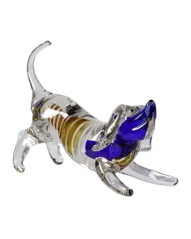 Dale Tiffany Joey Art Glass Dog Sculpture | Thumbnail 1 Dale Tiffany Joey Art Glass Dog Sculpture | Thumbnail 1