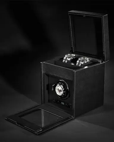 Wolf British Racing Single Watch Winder with Storage | Thumbnail 4 Wolf British Racing Single Watch Winder with Storage | Thumbnail 4