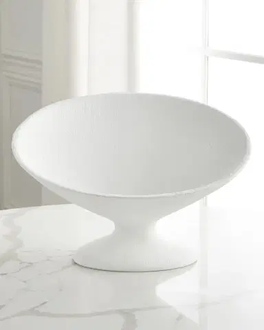 Old World Design Emelia Oval Gesso Display Bowl | Thumbnail 2