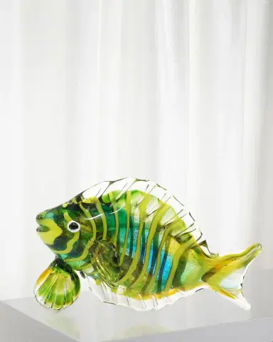 Dale Tiffany Varadero Fish Art Glass Figurine | Thumbnail 1