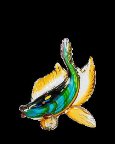 Dale Tiffany Bavaro Fish Art Glass Figurine | Thumbnail 2 Dale Tiffany Bavaro Fish Art Glass Figurine | Thumbnail 2