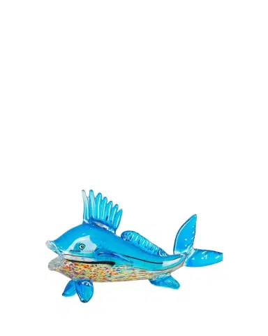 Dale Tiffany Coronado Art Glass Fish Figurine | Thumbnail 1