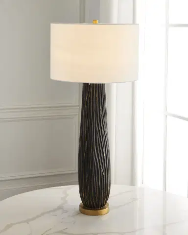 Old World Design Heritage Buffet Lamp With Golden Accents | Thumbnail 2 Old World Design Heritage Buffet Lamp With Golden Accents | Thumbnail 2