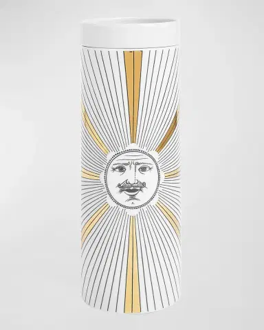 FORNASETTI Scented Tower Candle Blue & White/Giardino Settecentesco | Thumbnail 4 FORNASETTI Scented Tower Candle Blue & White/Giardino Settecentesco | Thumbnail 4