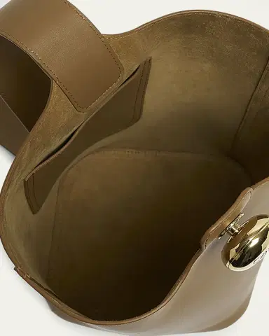 Loewe Anagram Pebble Leather Bucket Bag | Thumbnail 4
