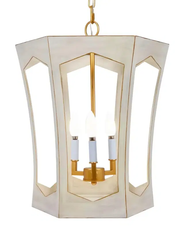 Old World Design Cece Three-Light Lantern