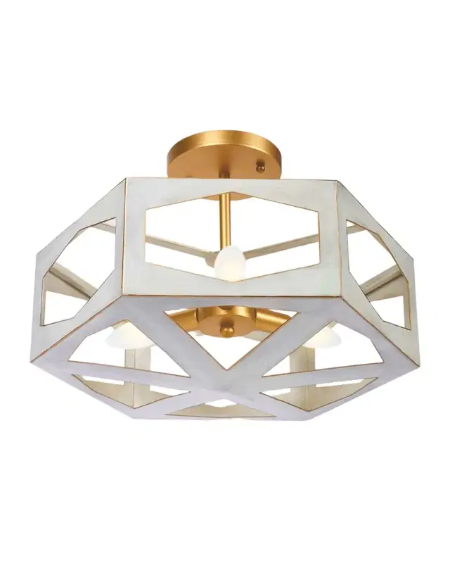 Old World Design Cece Semi-Flush Pendant