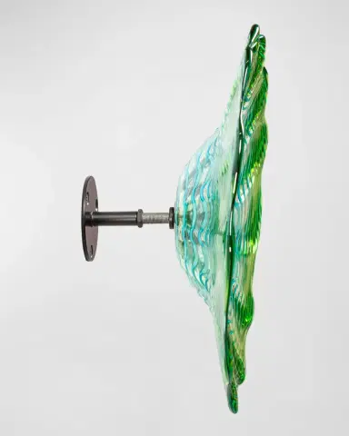 Dale Tiffany Milagra Art Glass Wall Decor, 12" Round | Thumbnail 5 Dale Tiffany Milagra Art Glass Wall Decor, 12" Round | Thumbnail 5