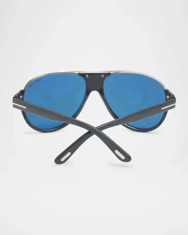 Tom Ford Men's Dimitry Polarized Acetate Sunglasses | Thumbnail 4