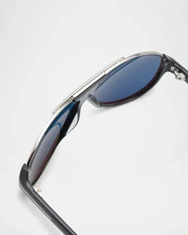 Tom Ford Men's Dimitry Polarized Acetate Sunglasses | Thumbnail 5