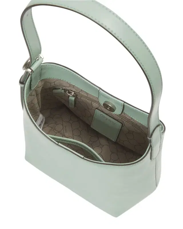 Oryany Egg Leather Shoulder Bag