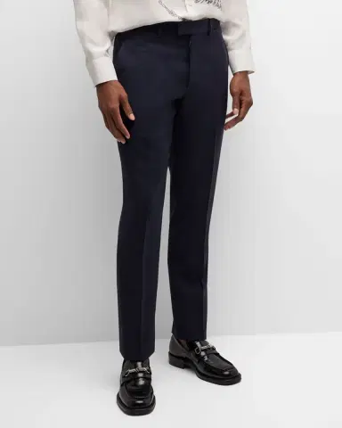 Burberry Men's Tailored Wool Trousers | Thumbnail 4 Burberry Men's Tailored Wool Trousers | Thumbnail 4