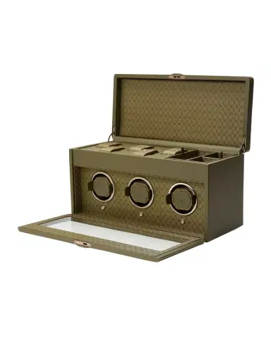 Wolf Earth Triple Watch Winder | Thumbnail 1 Wolf Earth Triple Watch Winder | Thumbnail 1
