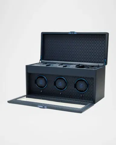 Wolf Earth Triple Watch Winder | Thumbnail 2 Wolf Earth Triple Watch Winder | Thumbnail 2