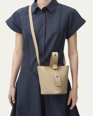 Loewe Mini Pebble Leather Bucket Bag | Thumbnail 6 Loewe Mini Pebble Leather Bucket Bag | Thumbnail 6