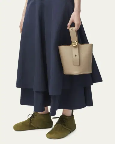 Loewe Mini Pebble Leather Bucket Bag | Thumbnail 9 Loewe Mini Pebble Leather Bucket Bag | Thumbnail 9