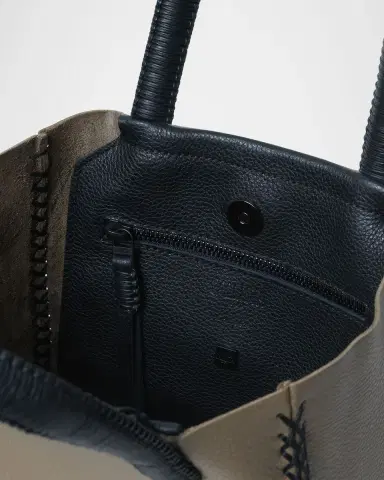 Callista Mini Grained Leather Tote Bag | Thumbnail 1 Callista Mini Grained Leather Tote Bag | Thumbnail 1