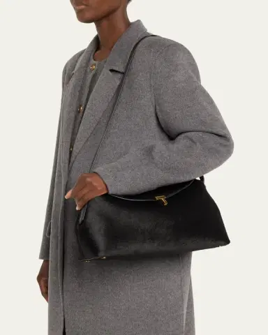 TOTEME T Lock Horsehair Top-Handle Bag | Thumbnail 7