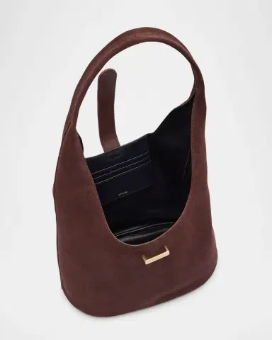 Simkhai Khai Buckle Suede Hobo Bag | Thumbnail 3