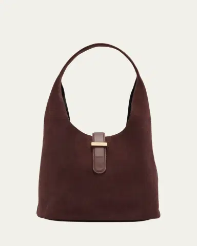 Simkhai Khai Buckle Suede Hobo Bag | Thumbnail 6