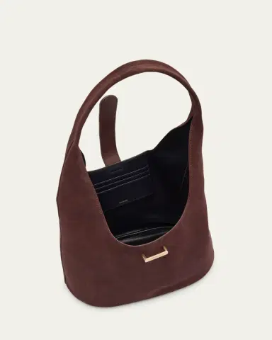 Simkhai Khai Buckle Suede Hobo Bag | Thumbnail 9