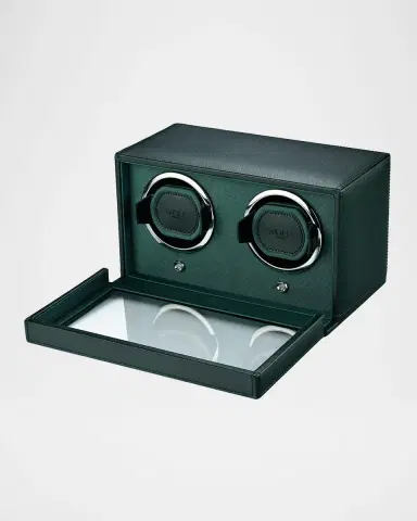 Wolf Cub Double Watch Winder with Cover | Thumbnail 2 Wolf Cub Double Watch Winder with Cover | Thumbnail 2