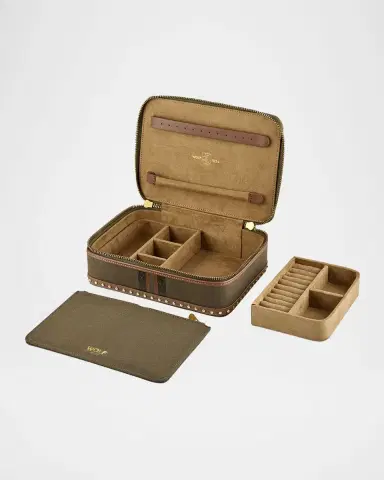 Wolf Ida Travel Zip Jewelry Case | Thumbnail 3 Wolf Ida Travel Zip Jewelry Case | Thumbnail 3