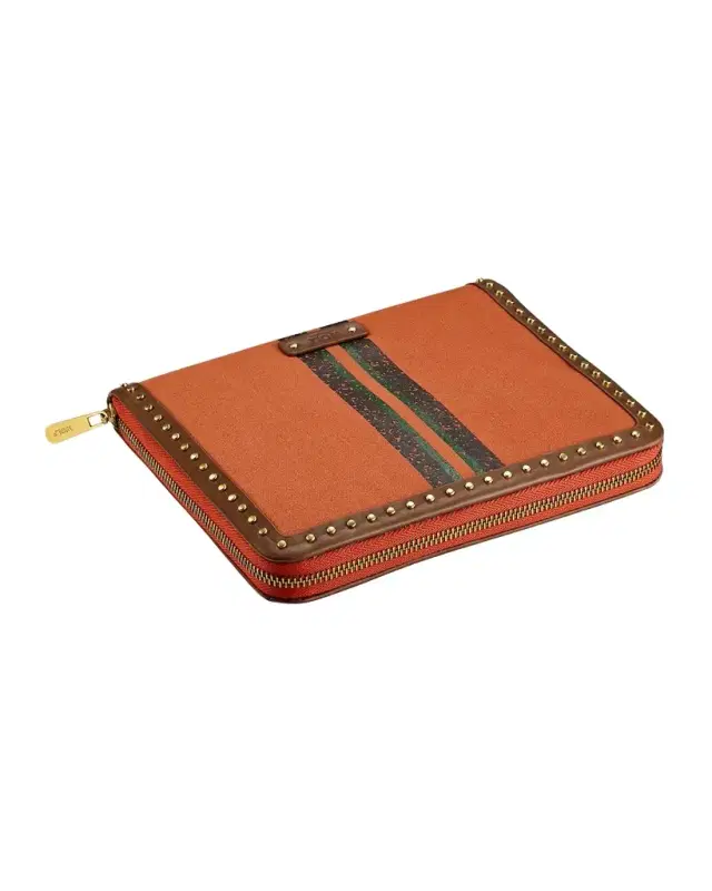 WOLF Ida Travel Zip Jewelry Portfolio