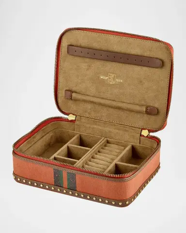 Wolf Ida Travel Zip Jewelry Case | Thumbnail 2 Wolf Ida Travel Zip Jewelry Case | Thumbnail 2