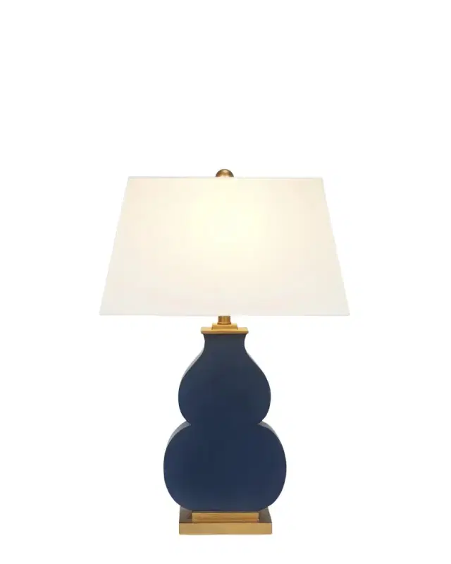 Old World Design Haley 27" Gloss White Table Lamp