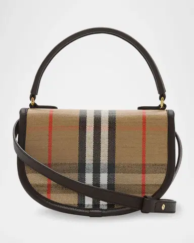 Burberry Highlands Check Jacquard Top-Handle Bag | Thumbnail 2