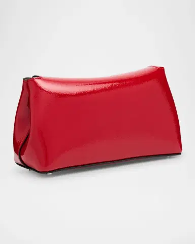 Toteme Mini T-Lock Naplack Leather Clutch | Thumbnail 3 Toteme Mini T-Lock Naplack Leather Clutch | Thumbnail 3