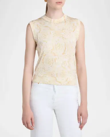 Versace Barocco '92 Sleeveless Knit Top | Thumbnail 5 Versace Barocco '92 Sleeveless Knit Top | Thumbnail 5