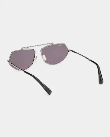 Max Mara 60mm Metal Geometric Sunglasses | Thumbnail 3 Max Mara 60mm Metal Geometric Sunglasses | Thumbnail 3