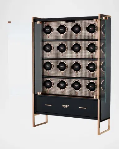 Wolf Axis 16-Piece Watch Winder Cabinet | Thumbnail 2 Wolf Axis 16-Piece Watch Winder Cabinet | Thumbnail 2