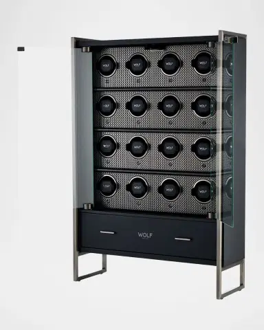 Wolf Axis 16-Piece Watch Winder Cabinet | Thumbnail 2 Wolf Axis 16-Piece Watch Winder Cabinet | Thumbnail 2