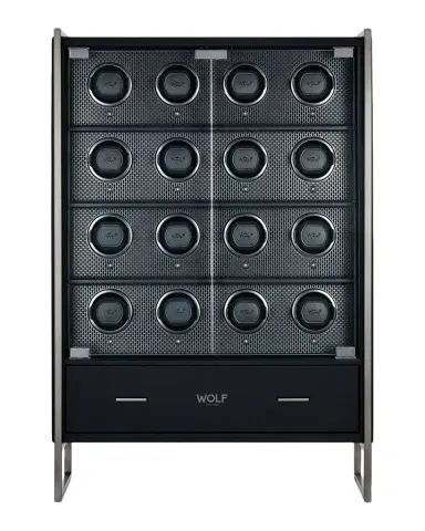 Wolf Axis 16-Piece Watch Winder Cabinet | Thumbnail 1 Wolf Axis 16-Piece Watch Winder Cabinet | Thumbnail 1