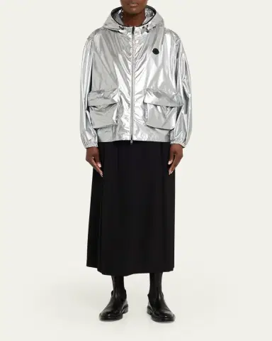 Moncler Ylang Hooded Bomber Jacket | Thumbnail 2