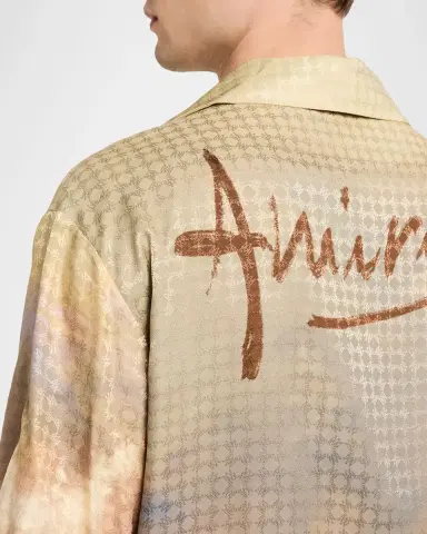 Amiri Men 's Year of The Horse MA Quad Camp Shirt | Thumbnail 5 Amiri Men 's Year of The Horse MA Quad Camp Shirt | Thumbnail 5