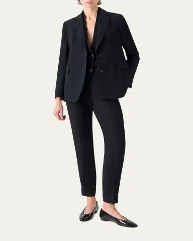 Akris Malik Cool Wool Single-Breasted Jacket | Thumbnail 2