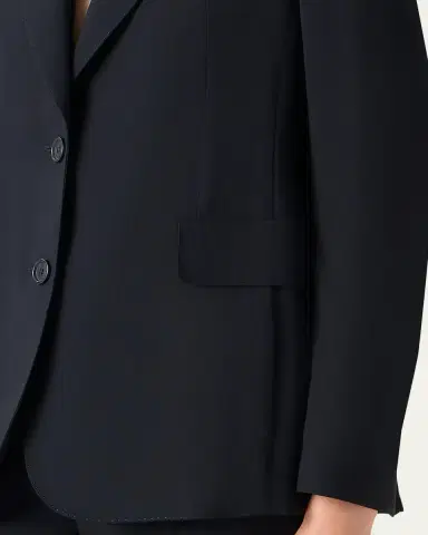 Akris Malik Cool Wool Single-Breasted Jacket | Thumbnail 5