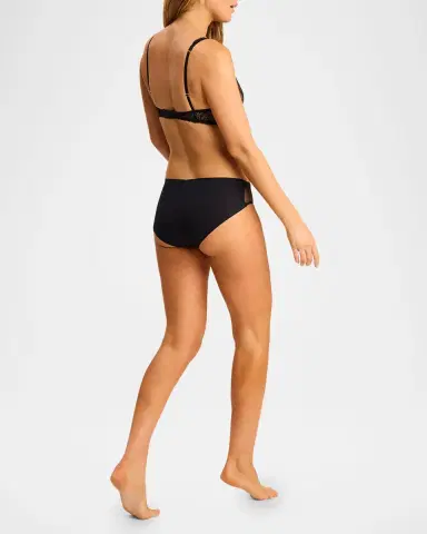 Commando Double Take Lace-Front Microfiber Bikini Briefs | Thumbnail 2 Commando Double Take Lace-Front Microfiber Bikini Briefs | Thumbnail 2