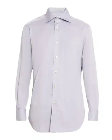 Kiton Men's Solid Button-Front Shirt | Thumbnail 1