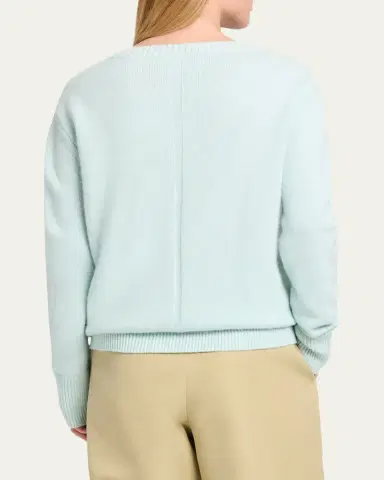 TWP Boy Crewneck Sweater in Italian Cashmere | Thumbnail 3 TWP Boy Crewneck Sweater in Italian Cashmere | Thumbnail 3
